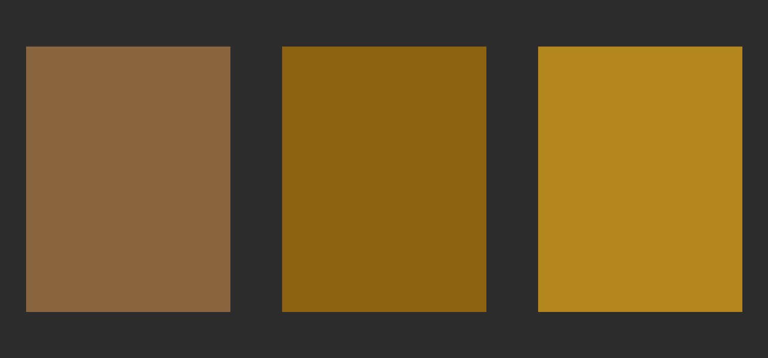 Three orange swatches: standard sRGB on the left, wider-gamut Display P3 in the center, and Display P3 with four times the encoded light level on the right.